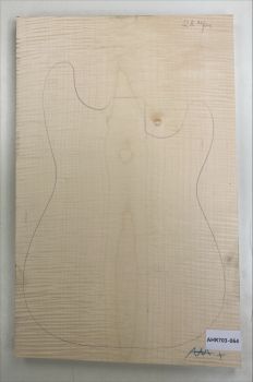 Top Ahorn, europ. geriegelt, 20x300mm, 1-tlg. Einzelstück #064